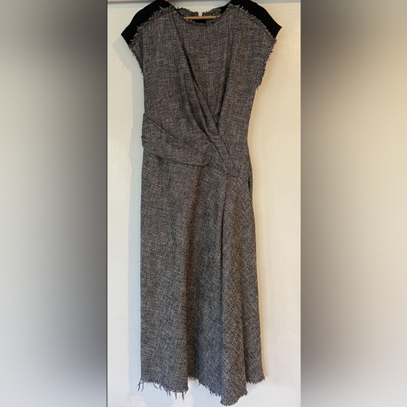 Zara tweed maxi dress - Picture 1 of 7